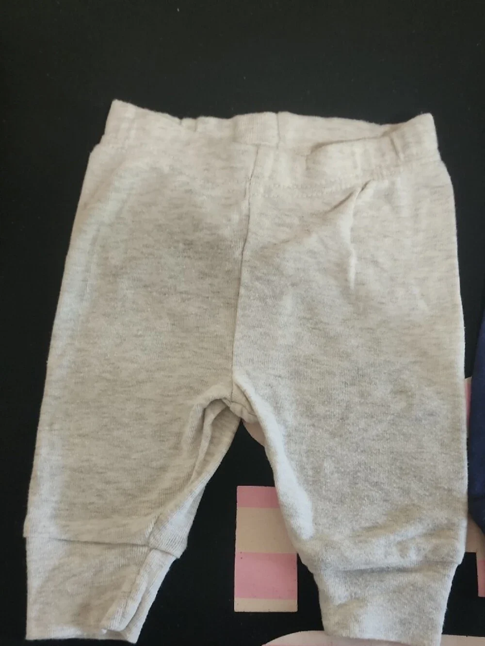 Carter's Four-Pack Baby Joggers in Cream, Navy, Gray, Mint